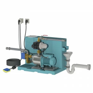 Gestionnaire d'eau de pluie 24 L avec pompe NGXM2-80 Mono Calpeda