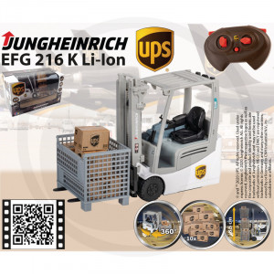 Chariot élévateur HP RC UPS Jungheinrich Happy People