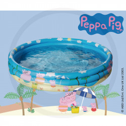 Piscine gonflable Peppa Pig 117 x 30 cm Happy People