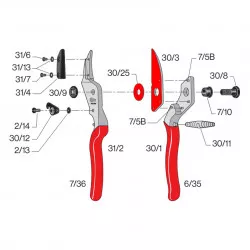 Lame de rechange 30/3 pour sécateur FELCO 30 - 31