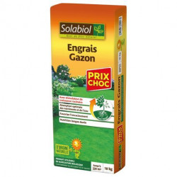 Engrais gazon longue durée Solabiol - 10 kg