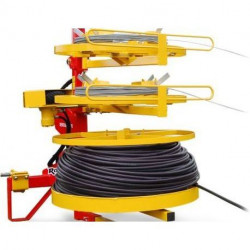 Dérouleuse de fils lisses Deroulmatic Rabaud - 4 plateaux