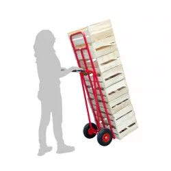 Diable FIMM maraîcher, tablier télescopique - Capacité 200 kg