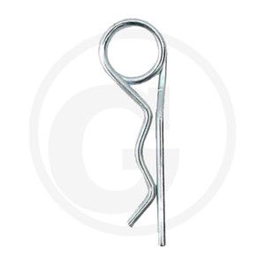 Goupille Bêta double spire épais. 3 mm Granit