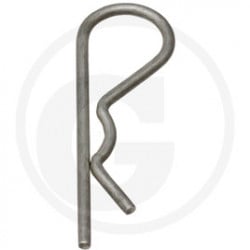 Goupille Bêta simple spire épais. 4 mm Granit