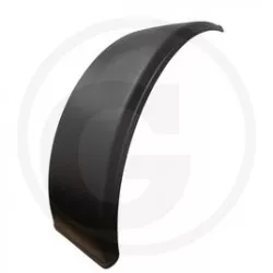 Garde-boue plastique 470 x 430 mm, rayon 790 mm Granit