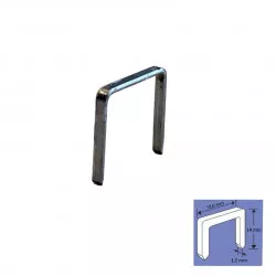 Agrafes Edma - 14 mm - 1000 pièces, pour marteau Puncher