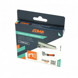 Agrafes Edma - 14 mm - 1000 pièces, pour marteau Puncher