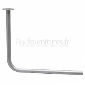 Tuyau d'échappement inf. Fordson et Ford, modèles Dexta,Super Dexta