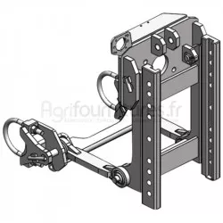 Attache Scharmüller (330/25/32), max. 2000 kg