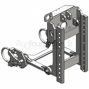 Attache Scharmüller (330/25/32), max. 2000 kg