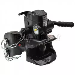 Attache de remorque broche d'attelage 38 mm