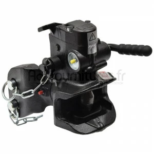Attache de remorque broche d'attelage 38 mm