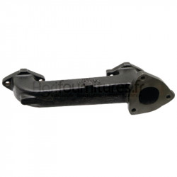 Coude d'échappement Massey Ferguson 2 entrées, modèles MF 65,MF 158,MF 165