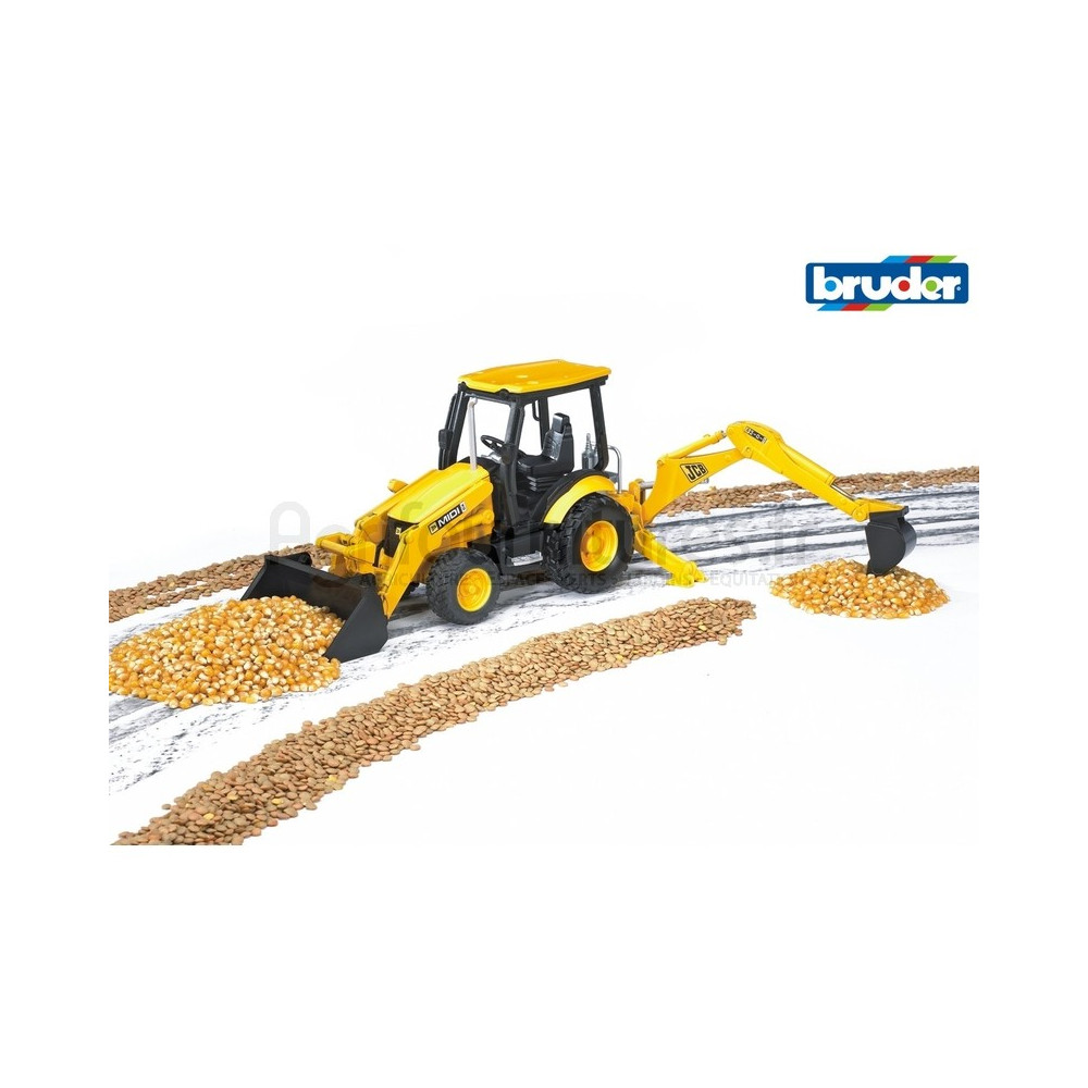 Bruder  Jouet JCB MIDI CX Tractopelle