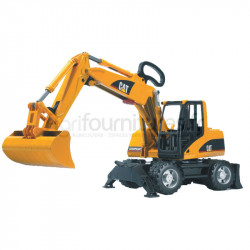 Pelle sur roues Caterpillar Bruder