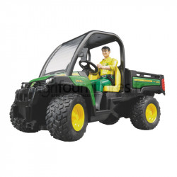 Véhicule utilitaire à quatre roues avec chauffeur John Deere Gator XUV 855D Bruder