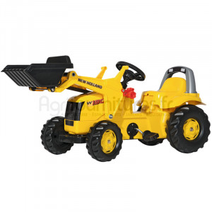 Tracteur avec remorque New Holland Construction Rolly Toys
