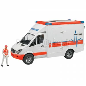 Ambulance avec chauffeur Mercedes Benz Sprinter Bruder