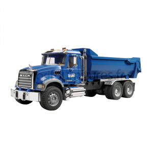 Camion avec benne basculante demi-lune MACK Granite Bruder