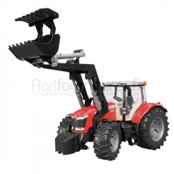 Tracteur avec chargeur frontal Massey-Ferguson 7624 Bruder