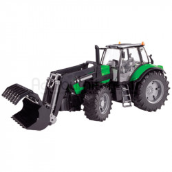 Tracteur ave pelle Deutz Agrotron X720 Bruder