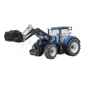 Tracteur avec chargeur frontal New Holland T7.315 Bruder