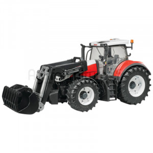 Tracteur avec chargeur frontal Steyr 6300 Terrus CVT Bruder