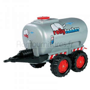 Citerne RollyTanker argentée, double essieu Rolly Toys