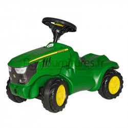 Porteur avec coffre sous le capot John Deere 6150 R Rolly Toys