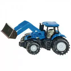 Tracteur avec chargeur frontal New Holland Siku