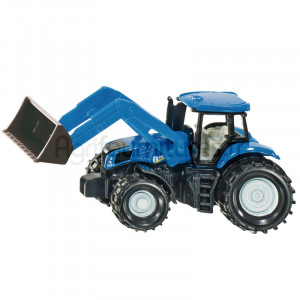 Tracteur avec chargeur frontal New Holland Siku