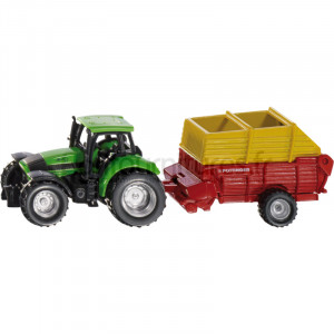Tracteur avec Autochargeuse Pöttinger Siku