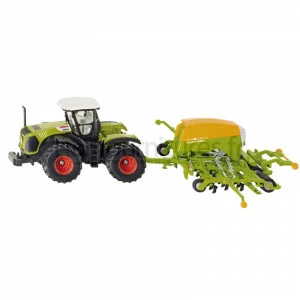 Tracteur avec semoir à grains Claas Siku