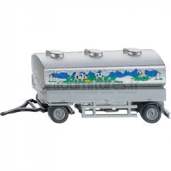 Remorque pour camion citerne de lait Siku