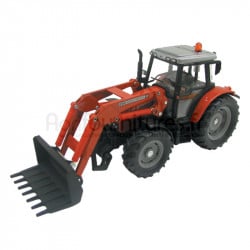 Tracteur avec chargeur frontal Massey Ferguson Siku