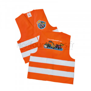 Gilet de sécurité orange Rolly Toys