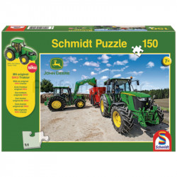 Puzzle + Tracteur SIKU Tracteur 6630 avec pulvérisateurs traînés