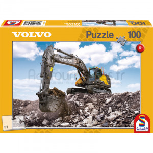 Puzzle 100 pièces Volvo EC380E Schmidt