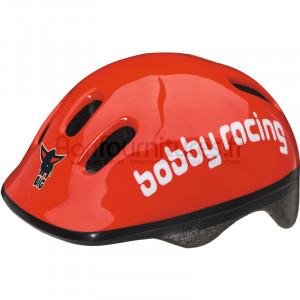 Casque Bobby-Racing, tour de tête 48 - 54 cm, rouge BIG