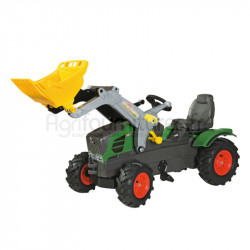 Tracteur avec chargeur frontal et pneumatiques Fendt 211 Vario Rolly Toys