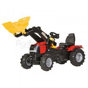 Tracteur avec chargeur frontal et pneumatiques Case Puma CVX 225 Rolly Toys