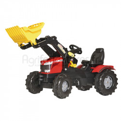 Tracteur avec chargeur frontal Massey Ferguson 7726 Rolly Toys