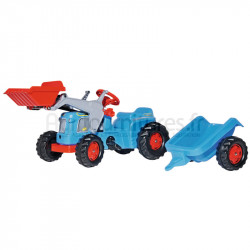 Tracteur vert avec remorque Classic Trac Rolly Toys