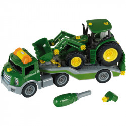 Transporteur avec tracteur John Deere Klein