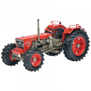 Tracteur, rouge, édition limitée, en résine Hürlimann T 14000 Schuco