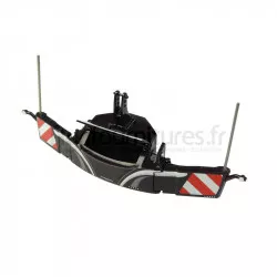 Poids avant Bumper, protection anti-encastrement noire Universal Hobbies