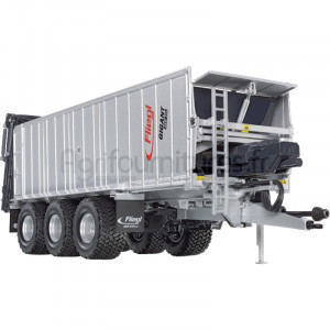 Remorque de déchargement avec rouleaux d‘épandage Fliegl 391 Wiking