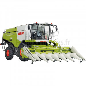 Moissonneuse-batteuse avec bec maïs Conspeed Claas Lexion 760 Wiking