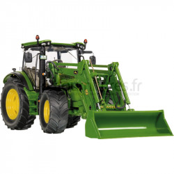 Tracteur avec chargeur frontal John Deere 6125R Wiking
